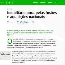 Imobilirio puxa pelas fuses e aquisies nacionais